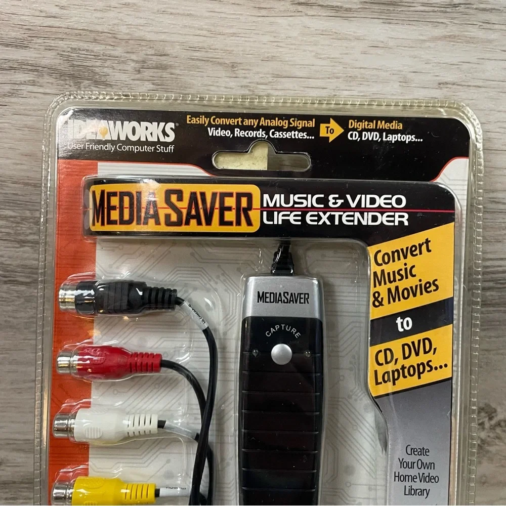 Video Grabber Pro - Video Capture Card / Media Saver IDEAWORKS USB 2.0 New - Picture 3 of 5